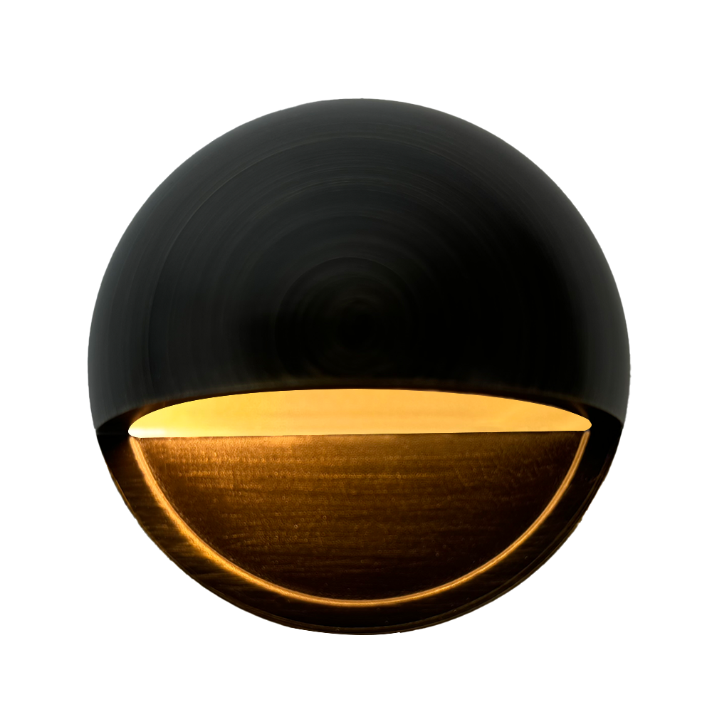 STB09 Cast Brass Deck Light | Lamp Ready Low Voltage Landscape Light