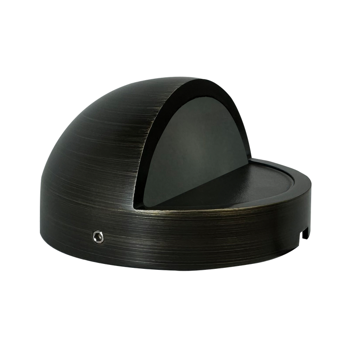 STB09 Cast Brass Deck Light | Lamp Ready Low Voltage Landscape Light