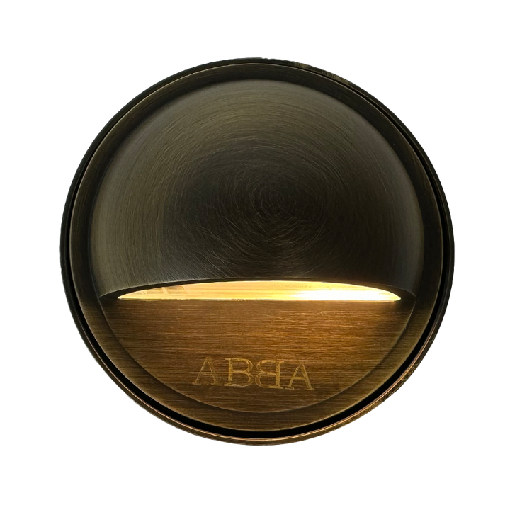 STB09 Cast Brass Deck Light | Lamp Ready Low Voltage Landscape Light
