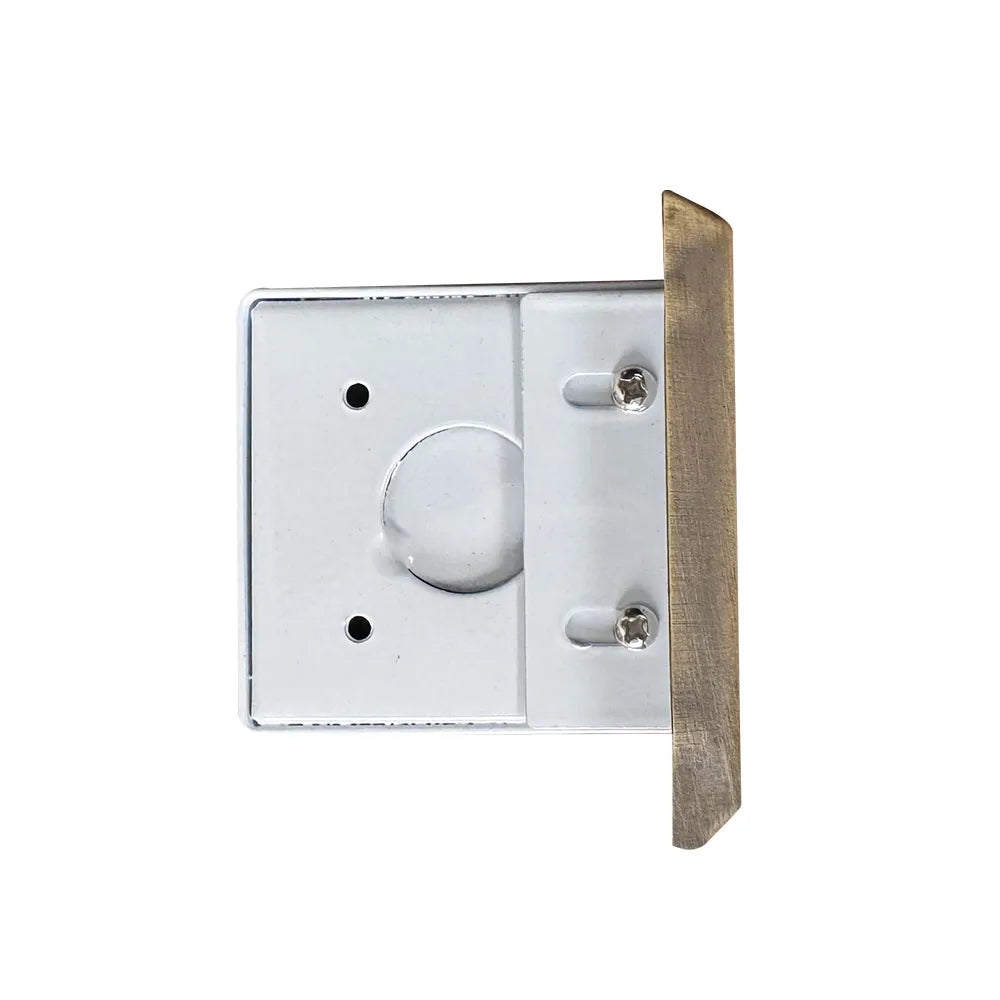 STB11 Cast Brass Step Light | 1.5W 3000K Warm White Integrated LED 12V Low Voltage Landscape Light