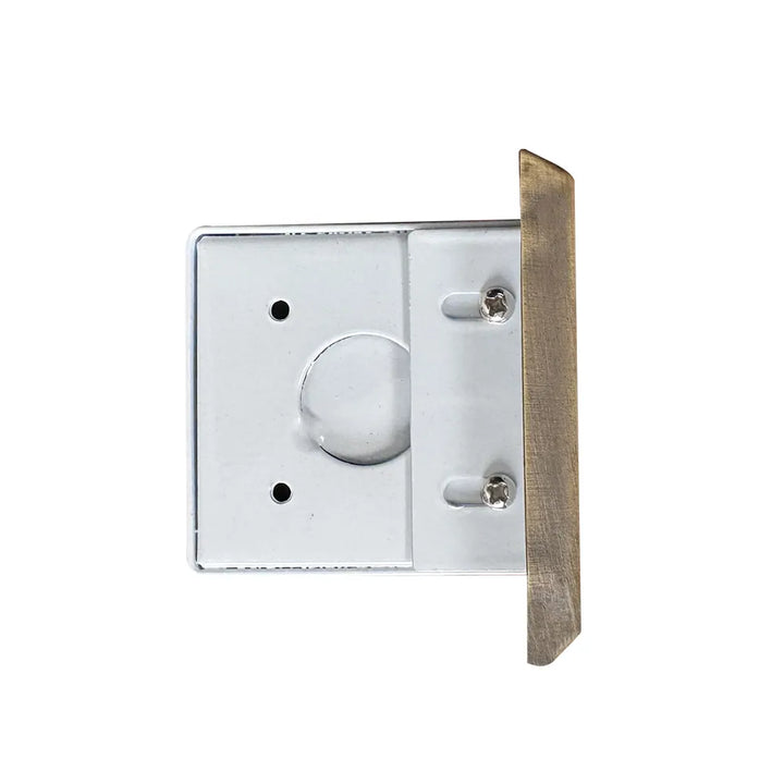 STB11 Cast Brass Step Light | 1.5W 3000K Warm White Integrated LED 12V Low Voltage Landscape Light