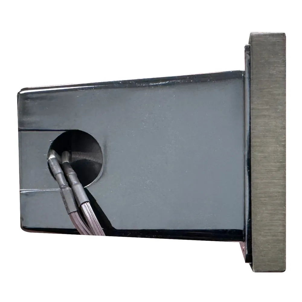 STB15 4x/8x/12x Package Horizontal Waterproof LED Brass Brick Lights Outdoor Edge Step Light 12V Low Voltage 3W 3000K Bulb