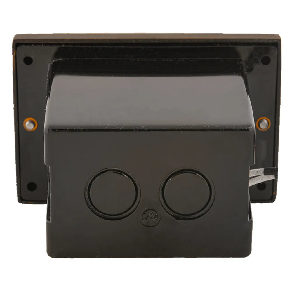 STB15 Cast Brass Step Light | Lamp Ready 12V Low Voltage Landscape Light