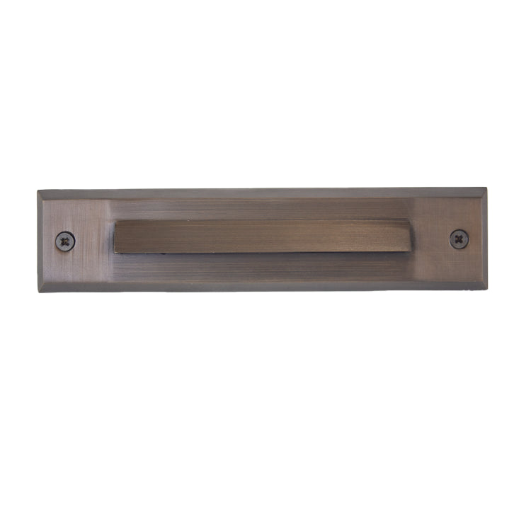 STB16 4x/8x/12x Package 2W LED Cast Brass Surface Mounted Slim Horizontal Outdoor & Indoor Step Light
