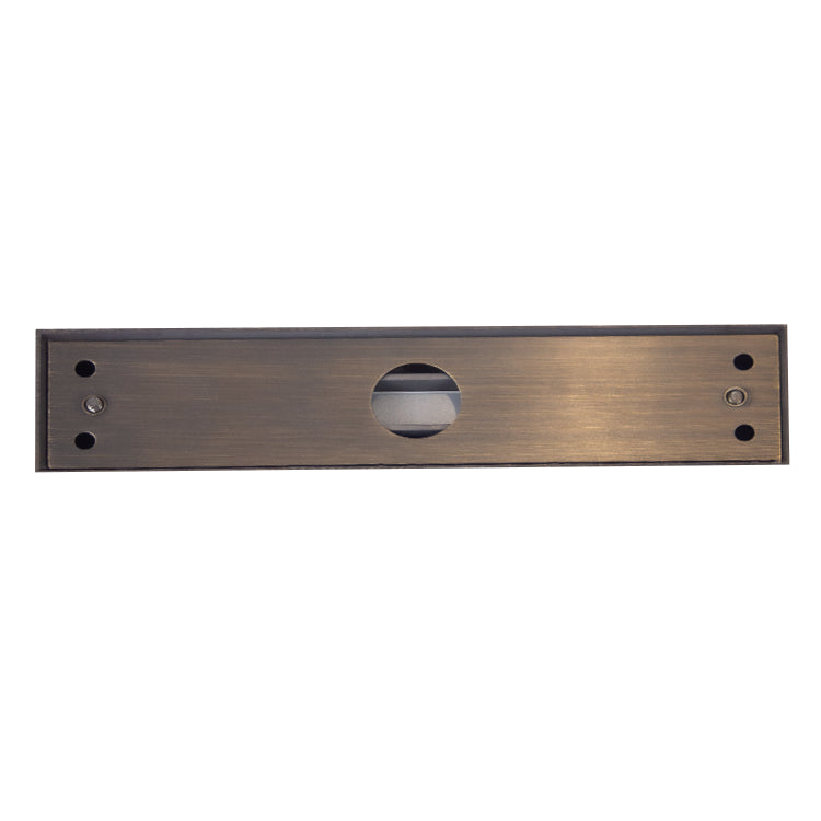 STB16 4x/8x/12x Package 2W LED Cast Brass Surface Mounted Slim Horizontal Outdoor & Indoor Step Light