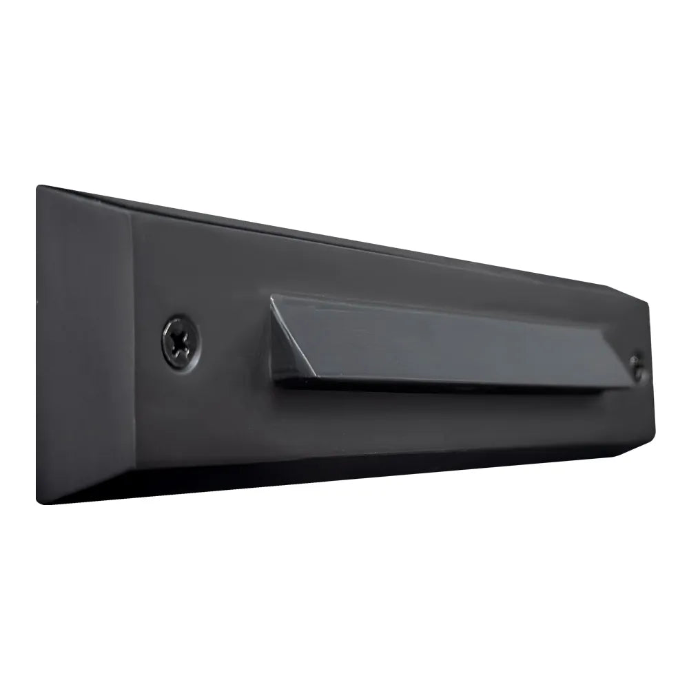 Outdoor Landscape Lighting LED 12V Low Voltage STB16 2W 12V Low Voltage LED Cast Brass Surface Mounted Slim Horizontal Outdoor & Indoor Step Light