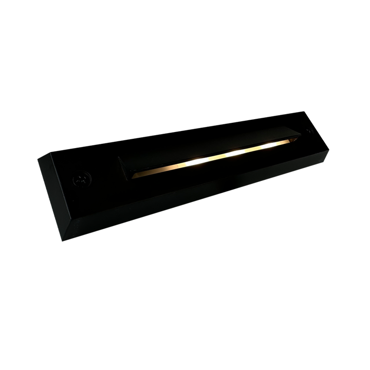 STB16 2W LED Cast Brass Surface Mounted Slim Horizontal Outdoor & Indoor Step Light