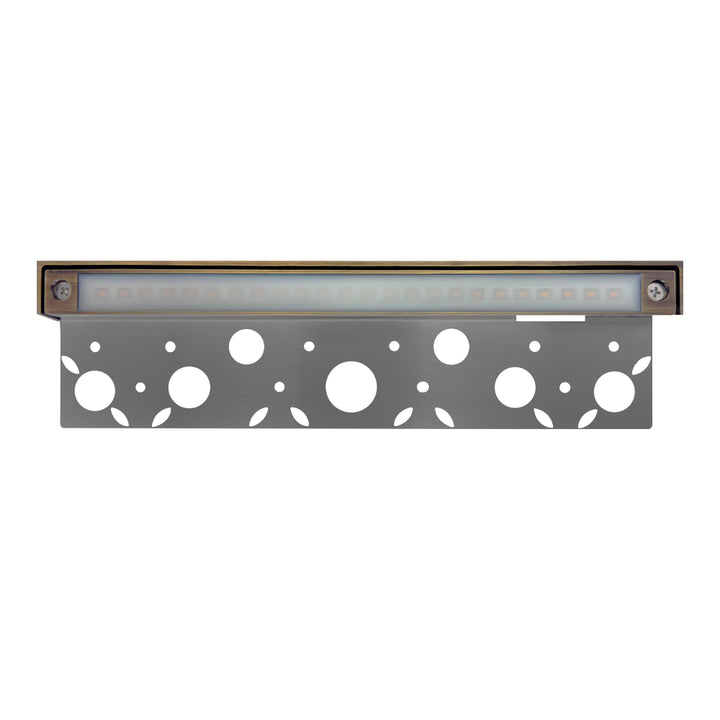 STB20 4x/8x/12x Package Brass Cast Brass Hardscape Light | 4W 12" Integrated LED 3000K Low Voltage Landscape Light