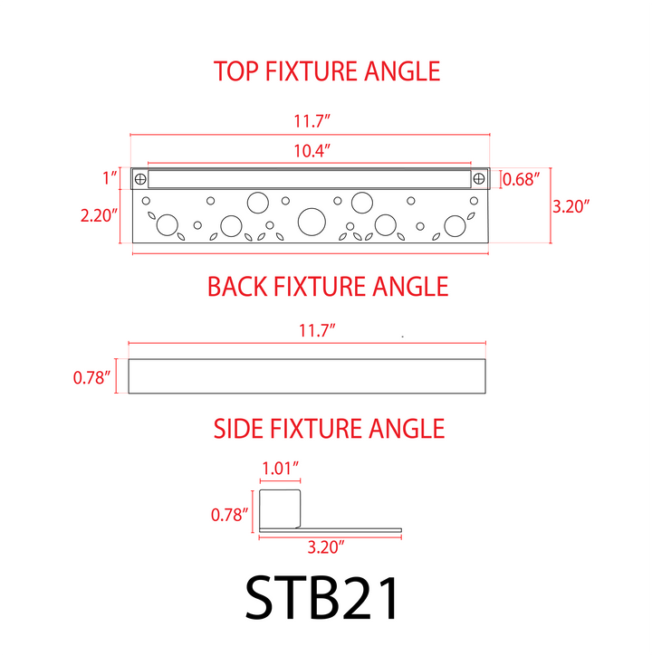 STB21 4x/8x/12x Package Cast Aluminum Hardscape Light | 4W 12" Integrated LED 3000K Low Voltage Landscape Light