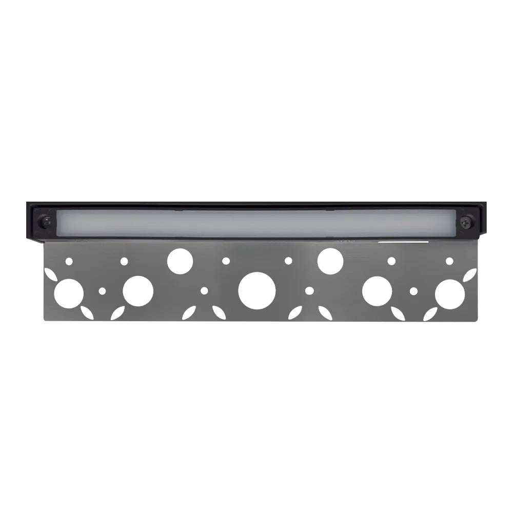 STB12 Luz para exteriores de latón fundido | Luz de paisaje de bajo voltaje LED integrada de 3W