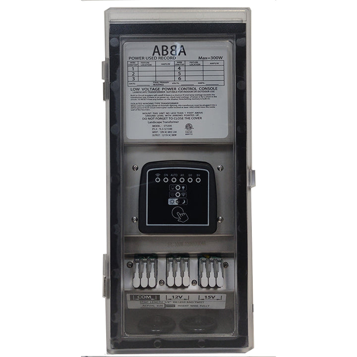 STSW300 AC 300W Smart WI-FI Stainless Steel Transformer | Low Voltage Power Supply