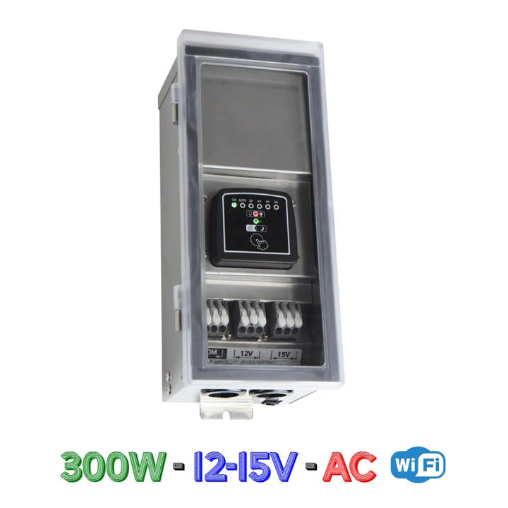 STSW300 AC 300W Smart WI-FI Stainless Steel Transformer | Low Voltage Power Supply