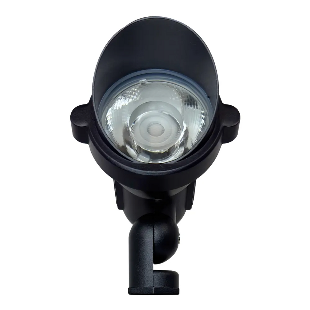 CD85 Cast Aluminum Spotlight | 10W 3000K Warm White Integrated LED 12V Low Voltage Landscape Light