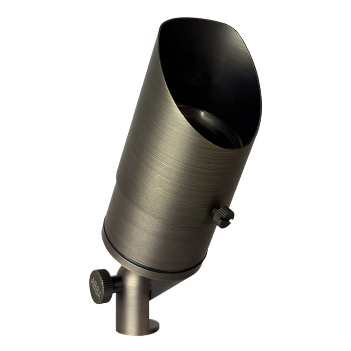 SPB05 Cast Brass Spotlight | Lamp Ready 12V Low Voltage Landscape Light