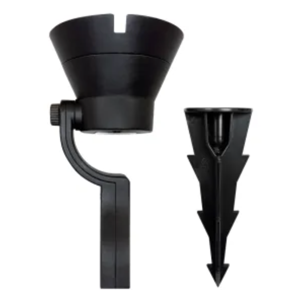 CCDA95 7W LED 3CCT Wide Beam Directional Outdoor Landscape Lighting 12 Low Voltage Aluminum Spotlight