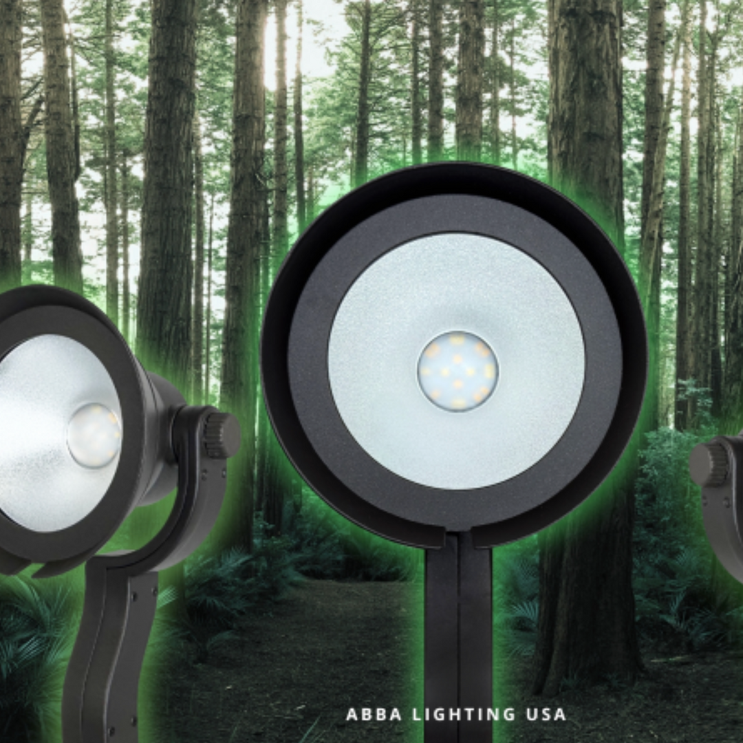 CCDA95 7W LED 3CCT Wide Beam Directional Outdoor Landscape Lighting 12 Low Voltage Aluminum Spotlight