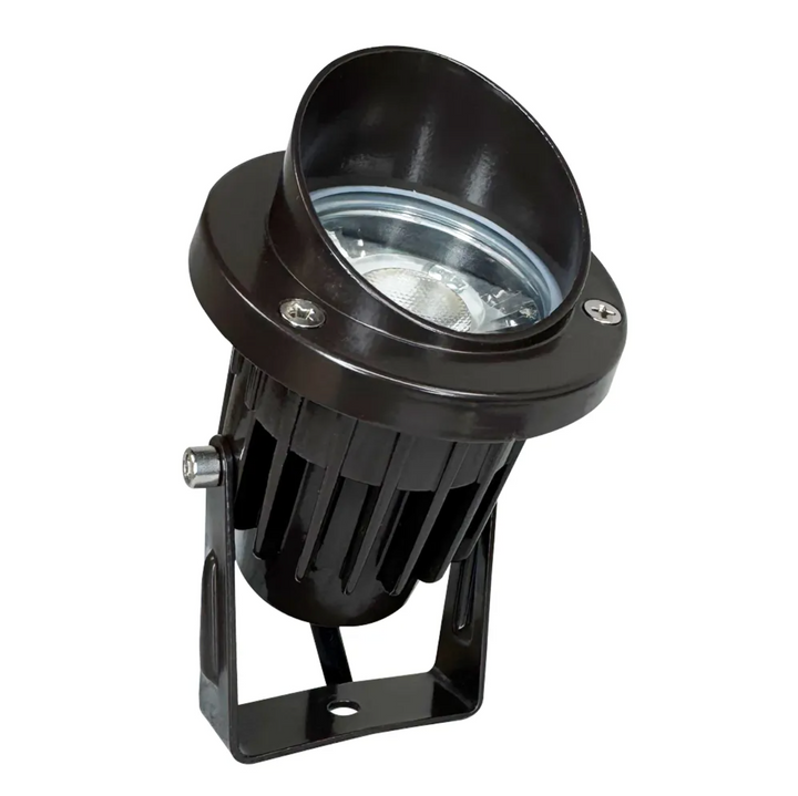 CD75 Cast Aluminum Spotlight | 7W Integrated LED 12V Low Voltage Landscape Light