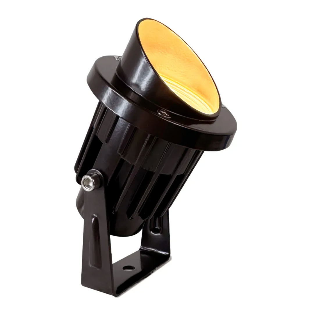 CD75 Cast Aluminum Spotlight | 7W Integrated LED 12V Low Voltage Landscape Light