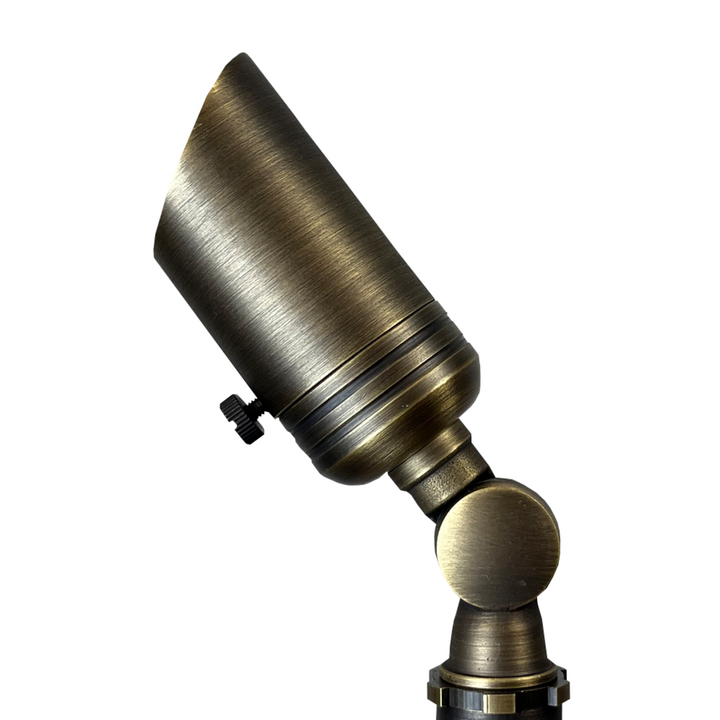 Outdoor Landscape Lighting LED 12V Low Voltage SPB02 12V Low Voltage Small Directional Bullet Brass Spotlight Outdoor Landscape Lighting