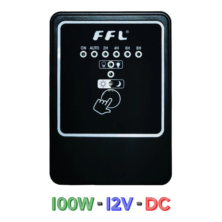 Outdoor Landscape Lighting LED 12V Low Voltage TSDCT12100 DC12V 100W Low Voltage Transformer with Photocell & Timer