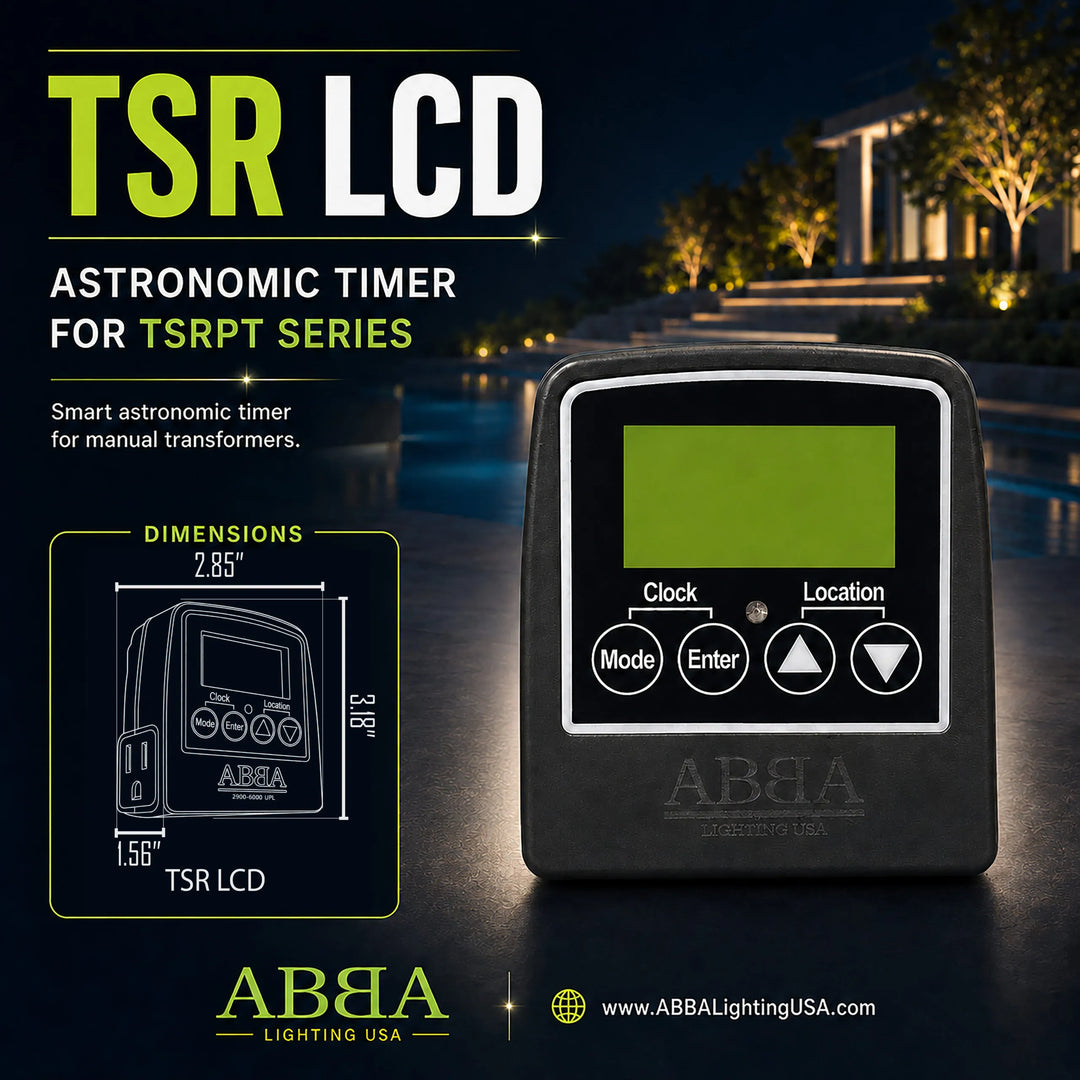 Temporizador enchufable para exteriores TM01 | Reloj mecánico resistente al agua IP65 para luces de jardín 24 horas