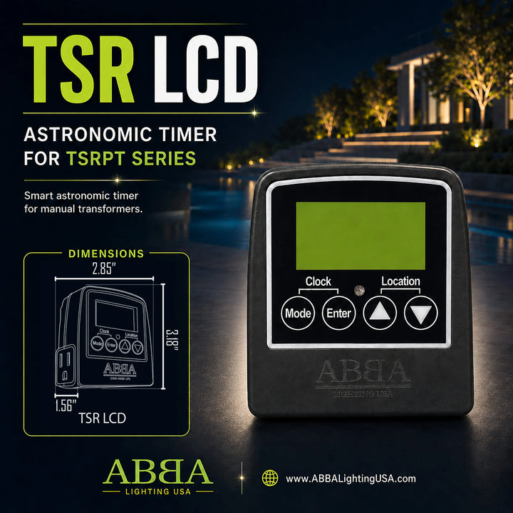 Temporizador enchufable para exteriores TM01 | Reloj mecánico resistente al agua IP65 para luces de jardín 24 horas