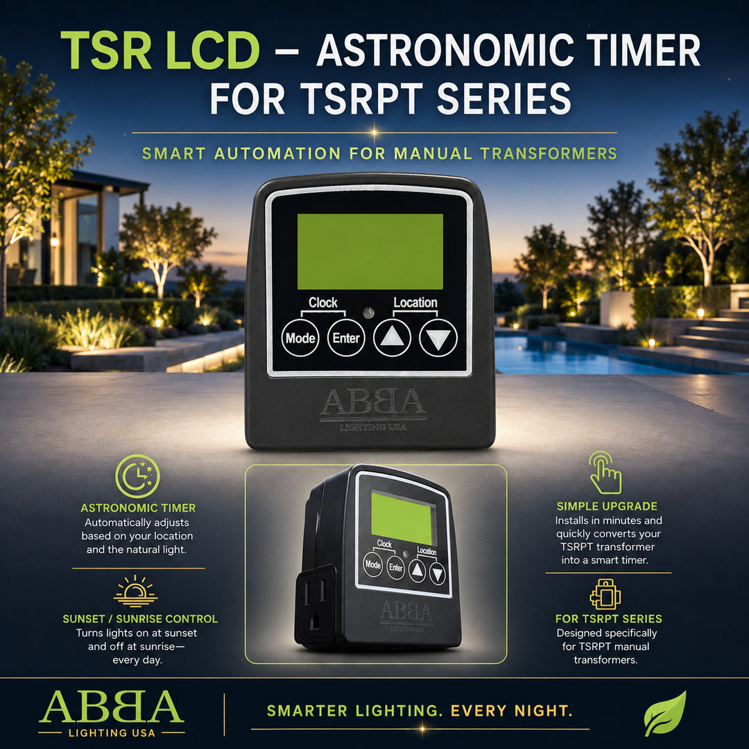 Temporizador enchufable para exteriores TM01 | Reloj mecánico resistente al agua IP65 para luces de jardín 24 horas
