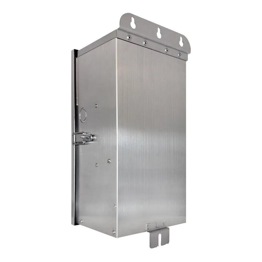 TSRPT24600 AC12V-24V 600W Multi Tap Low Voltage Transformer with Photocell and Manual Dial Timer IP65 Waterproof