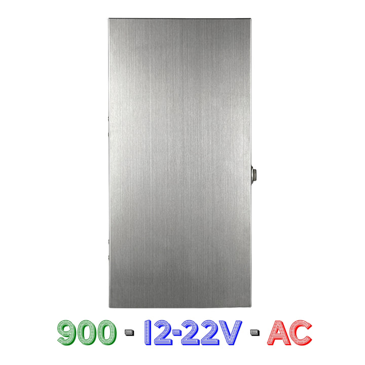 Outdoor Landscape Lighting LED 12V Low Voltage TSRPT900 AC 900W Manual Stainless Steel Transformer | Low Voltage Power Supply