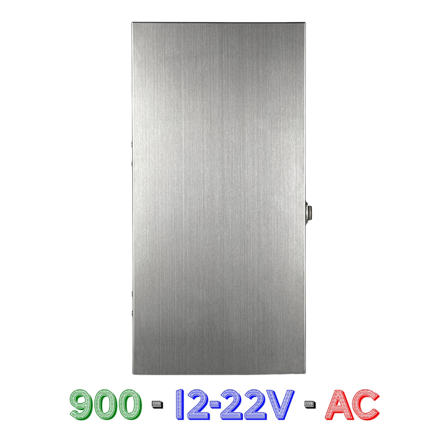 Outdoor Landscape Lighting LED 12V Low Voltage TSRPT900 AC 900W Manual Stainless Steel Transformer | Low Voltage Power Supply