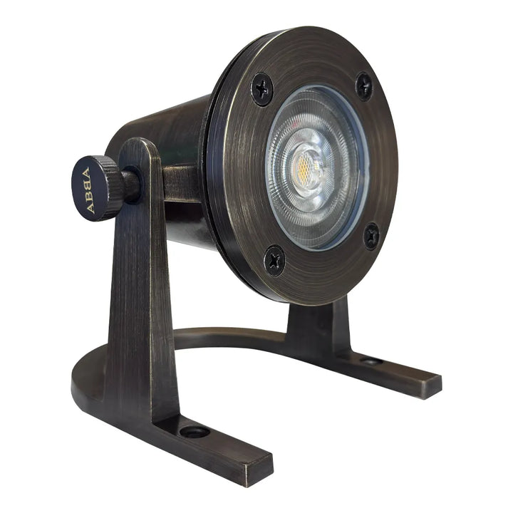 Outdoor Landscape Lighting LED 12V Low Voltage ULB01 Cast Brass Underwater Pond Light | Lamp Ready 12V Low Voltage Landscape Light