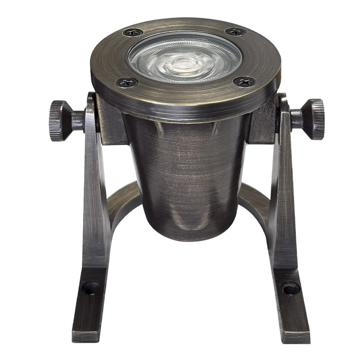Outdoor Landscape Lighting LED 12V Low Voltage ULB01 Cast Brass Underwater Pond Light | Lamp Ready 12V Low Voltage Landscape Light