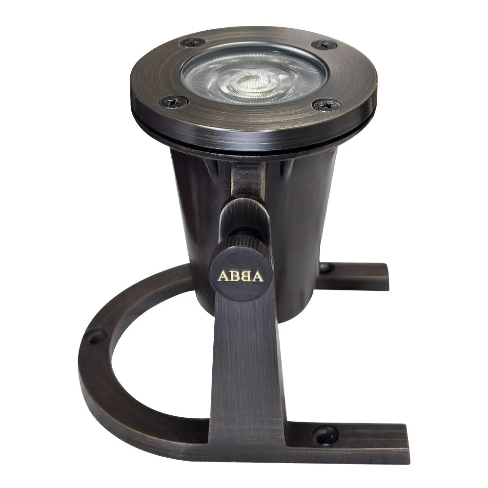 Outdoor Landscape Lighting LED 12V Low Voltage ULB01 Cast Brass Underwater Pond Light | Lamp Ready 12V Low Voltage Landscape Light