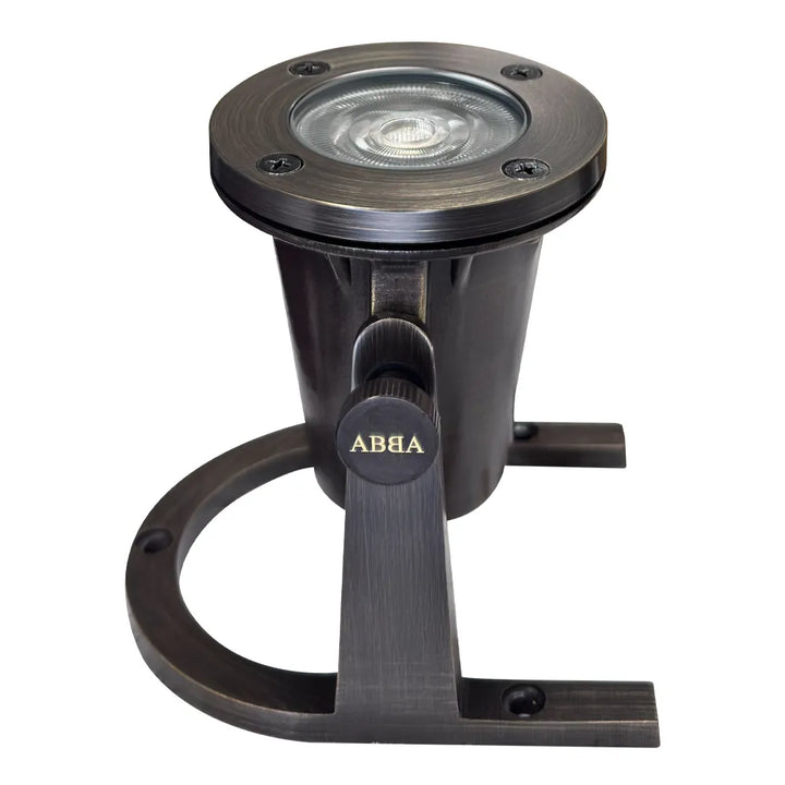 Outdoor Landscape Lighting LED 12V Low Voltage ULB01 4x/8x/12x Package 12V Low Voltage Underwater Brass LED Fountain Pond Lighting with 3W 3000K Bulb