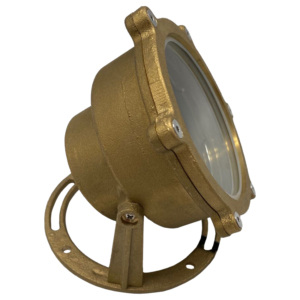 ULB02 4x/8x/12x Package Cast Brass PAR36 LED 12V Low Voltage Underwater Pond Light IP68 Waterproof 10W 160° 3000K Bulb