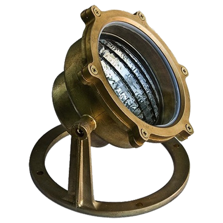 ULB02 4x/8x/12x Package Cast Brass PAR36 LED 12V Low Voltage Underwater Pond Light IP68 Waterproof 10W 160° 3000K Bulb