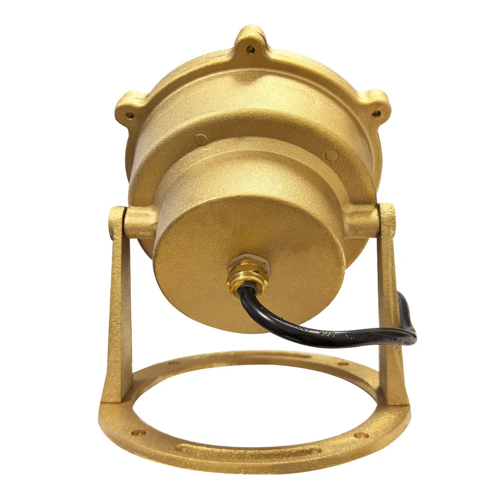 Outdoor Landscape Lighting LED 12V Low Voltage ULB02 Cast Brass Underwater Pond Light | Lamp Ready 12V Low Voltage Landscape Light