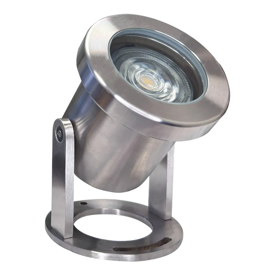 Outdoor Landscape Lighting LED 12V Low Voltage ULB03 Stainless Steel Underwater Pond Light | Lamp Ready 12V Low Voltage Landscape Light