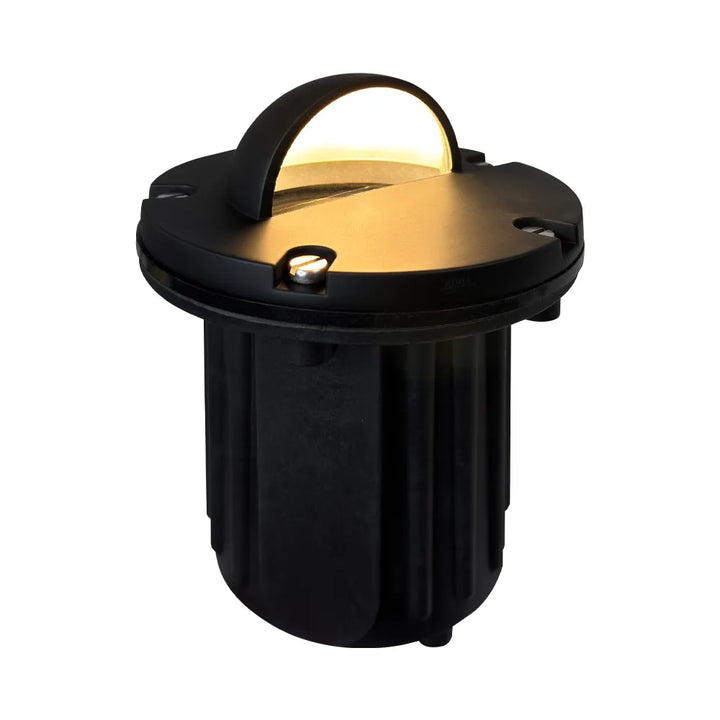 UNB02 4x/8x/12x Package Cast Brass Low Voltage Half Moon Round LED In-ground Well Light IP65 Waterproof with 5W 3000K Bulb
