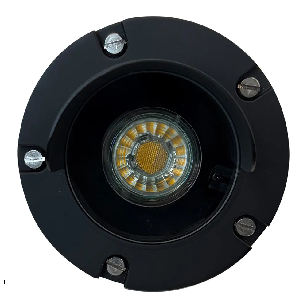 UNB03 Cast Brass In-Ground Well Light | Lamp Ready 12V Low Voltage Landscape Light