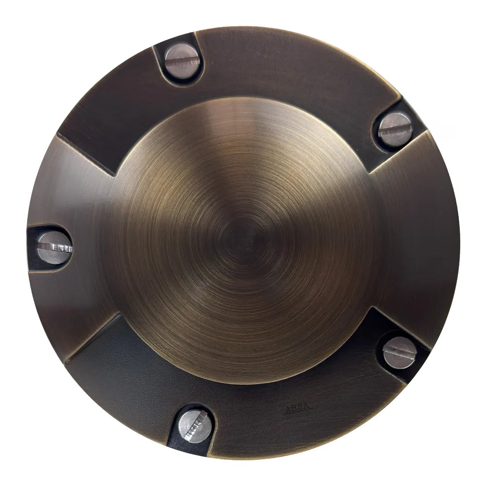 UNB10 Cast Brass In-Ground Well Light | Lamp Ready 12V Low Voltage Landscape Light