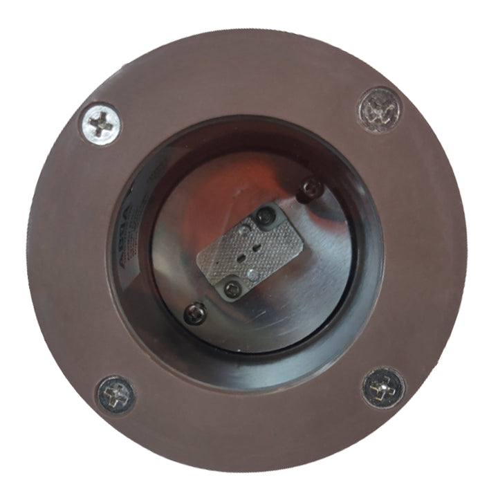 UNF07 4x/8x/12x Package Fiber Glass Low Voltage Round LED In-ground Well Light IP65 Waterproof with 5W 3000K Bulb