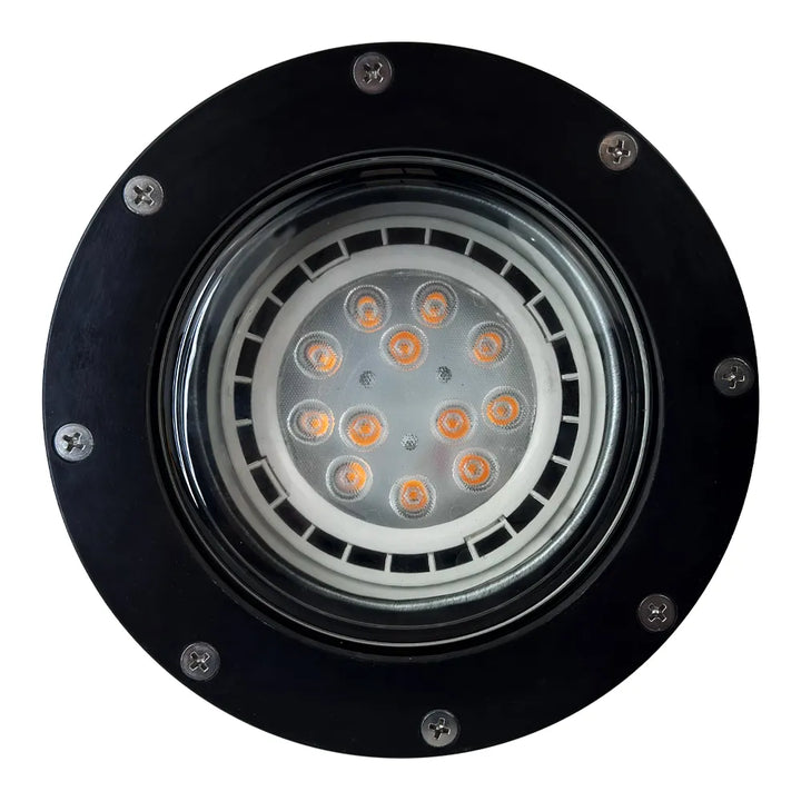 UNF08 Fiber Glass 12V Low Voltage Commercial PAR36 LED In-ground Well Light IP65 Waterproof