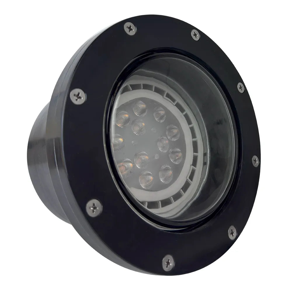 UNF08 Fiber Glass 12V Low Voltage Commercial PAR36 LED In-ground Well Light IP65 Waterproof
