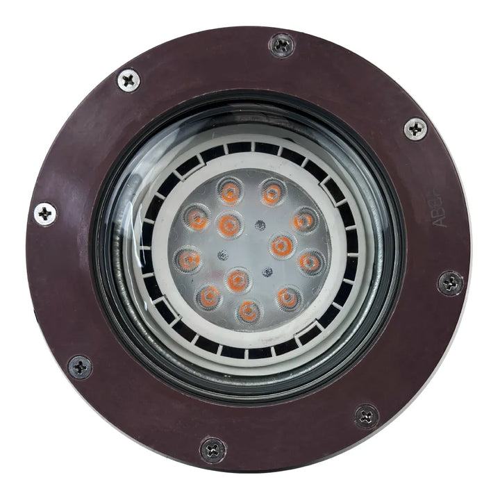 UNF08 Fiber Glass 12V Low Voltage Commercial PAR36 LED In-ground Well Light IP65 Waterproof