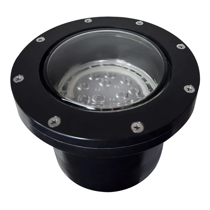 UNF08 Fiber Glass 12V Low Voltage Commercial PAR36 LED In-ground Well Light IP65 Waterproof