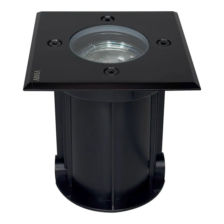 Outdoor Landscape Lighting LED 12V Low Voltage UNS01 4x/8x/12x Package Low Voltage LED In-Ground Well Light Square Stainless Steel Landscape Lighting Waterproof with 3W 3000K Bulb