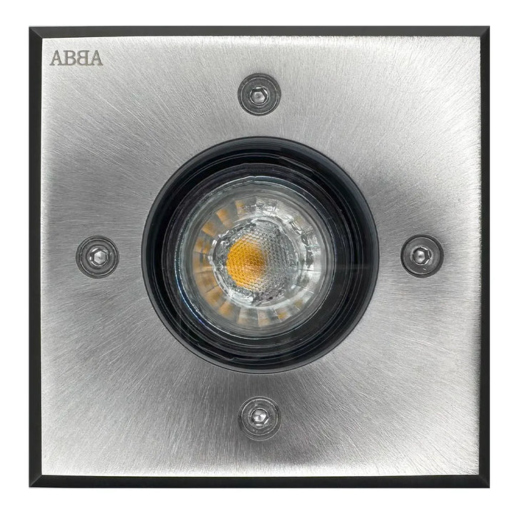 UNS01 Stainless Steel In-Ground Well Light | Lamp Ready 12V Low Voltage Landscape Light