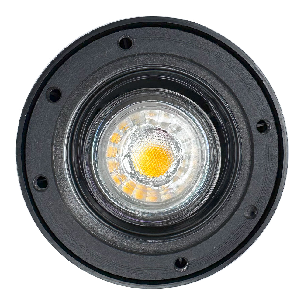 Outdoor Landscape Lighting LED 12V Low Voltage UNS05 4x/8x/12x Package Stainless Steel Tri Directional Three Slit In-Ground 12V Low Voltage LED In Ground Landscape Lighting with 5W 3000K Bulb
