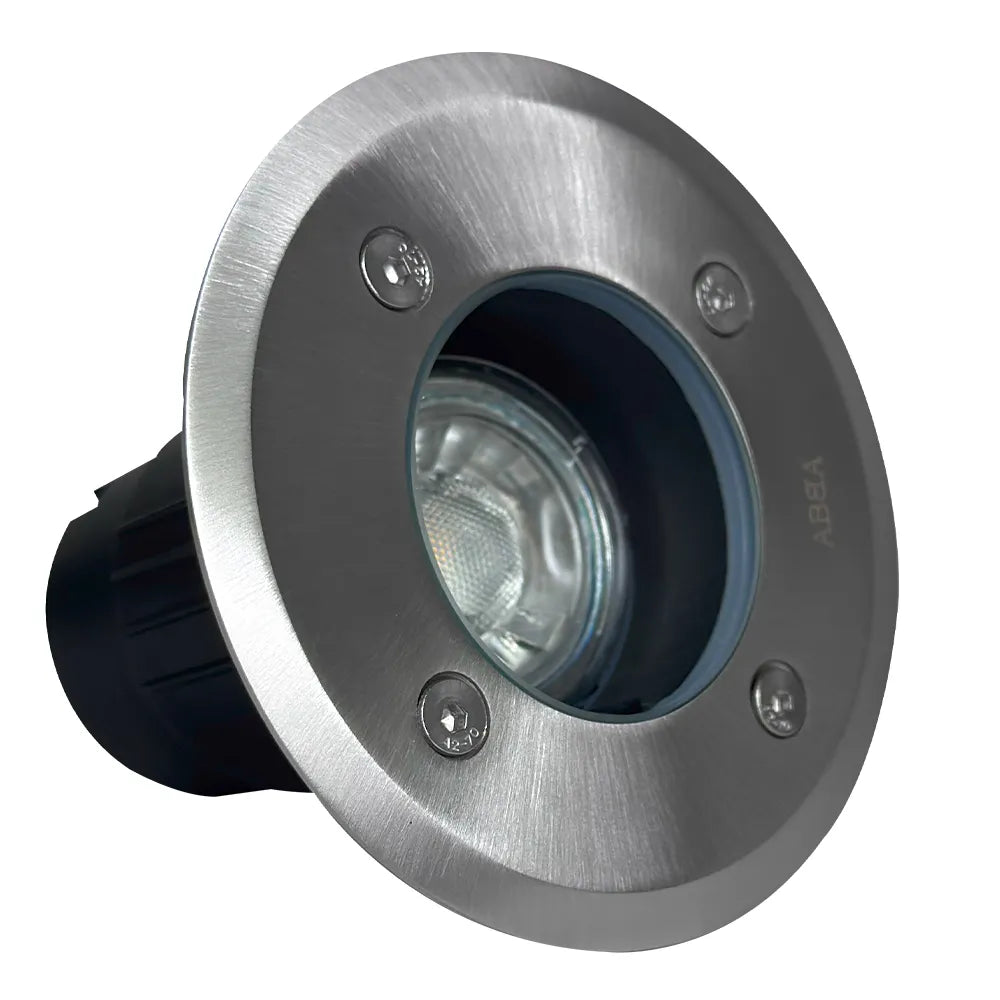 UNS02 Stainless Steel In-Ground Well Light | Lamp Ready 12V Low Voltage Landscape Light